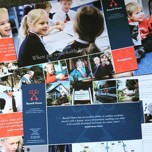 A4 Company Brochure 8 pages